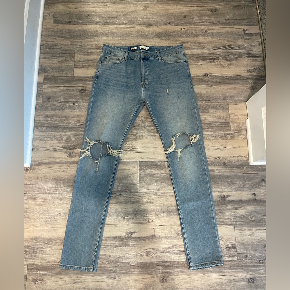 Topman Stretch Skinny Jeans